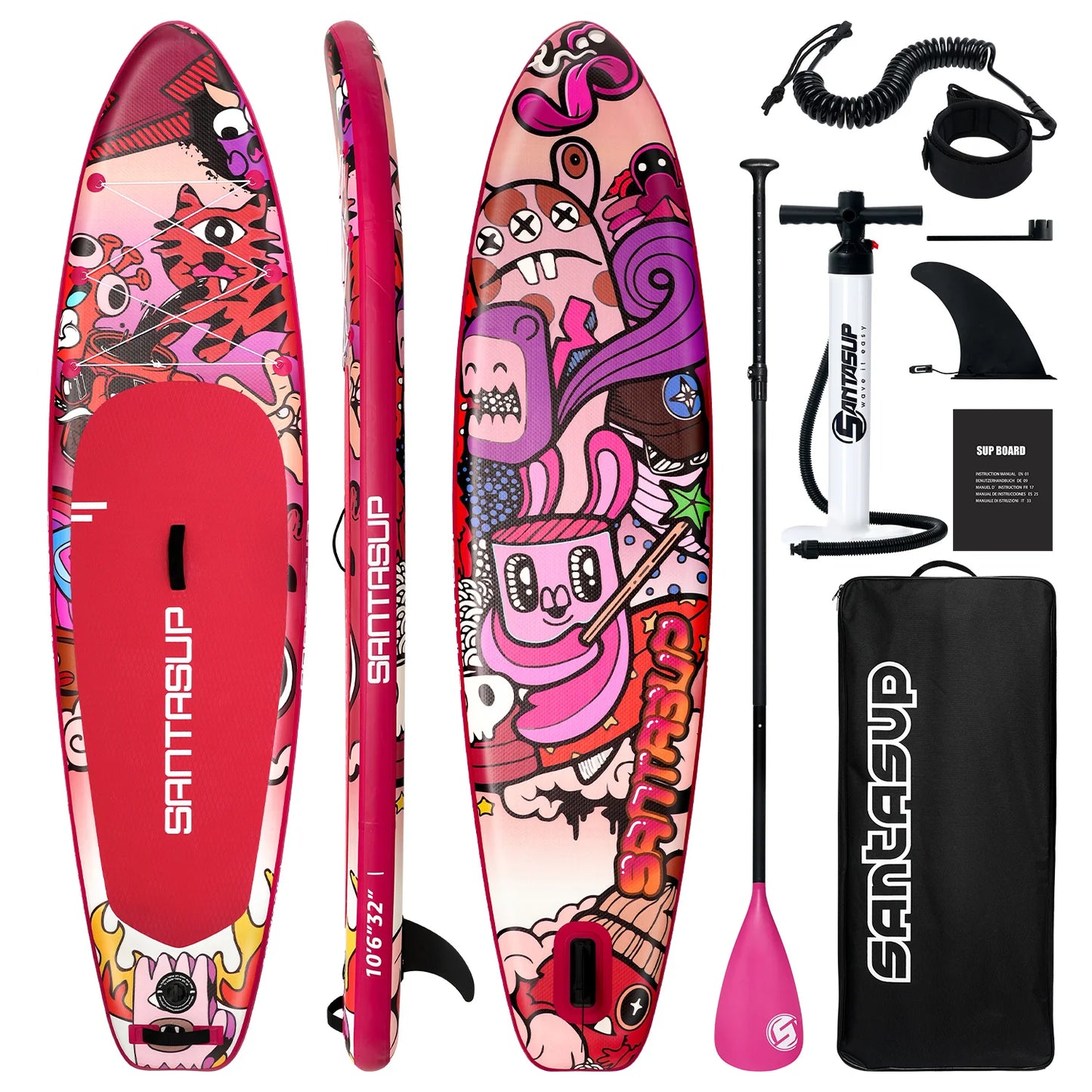 Premium Inflatable SUP Board for Beginners & Pros