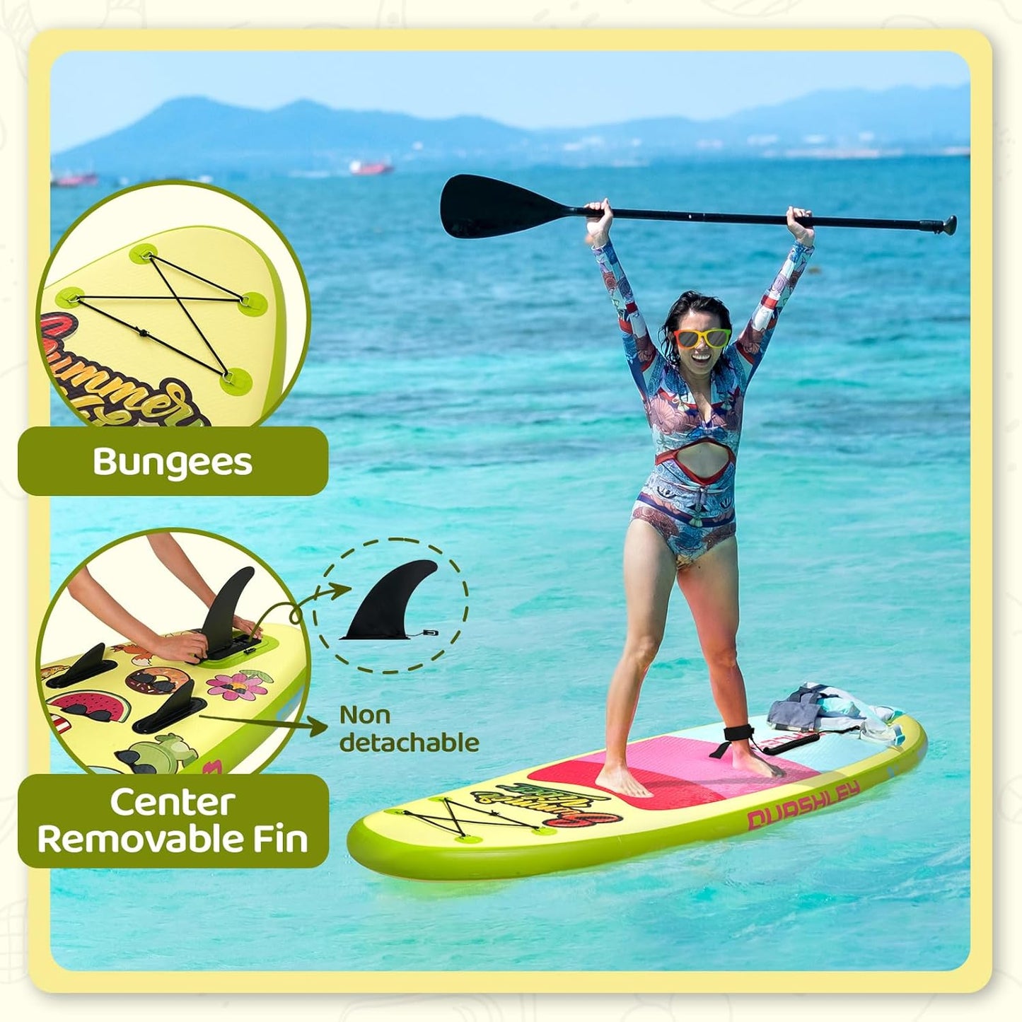 Kids Pdddleboards , Kids Stand Up Paddle Board, Inflatable Paddle board with Sup Board Accessories,Surfboard Youth & Kids