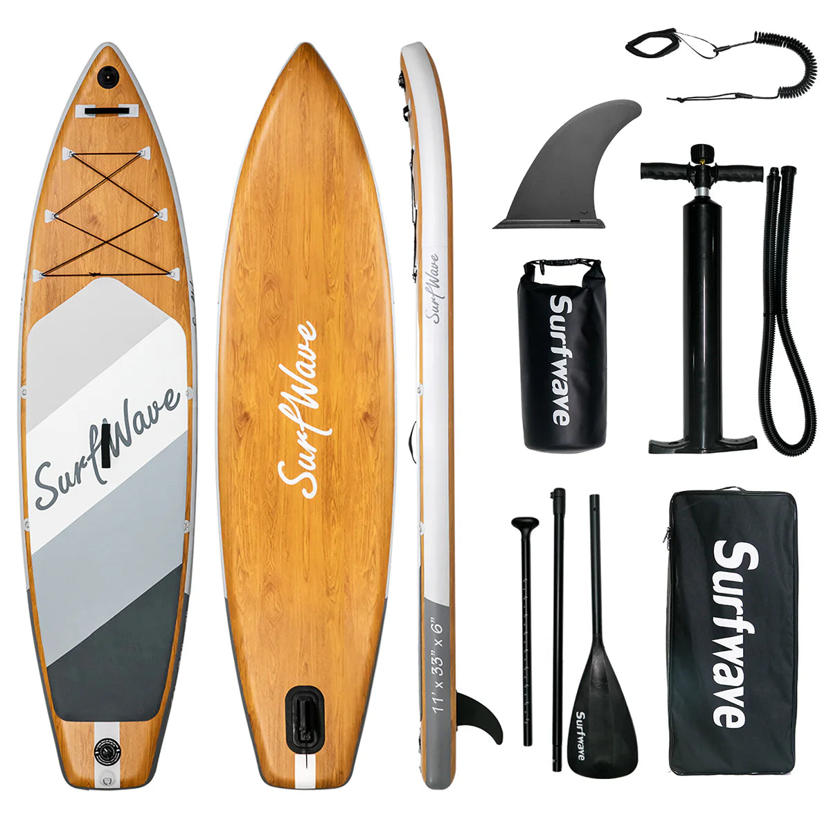 11' Inflatable SUP Board with full kit