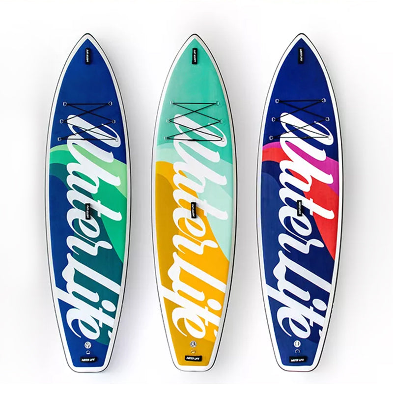 11' SUP Board,All-Around Pro paddle board,blue &red Giant Wave Paddle board