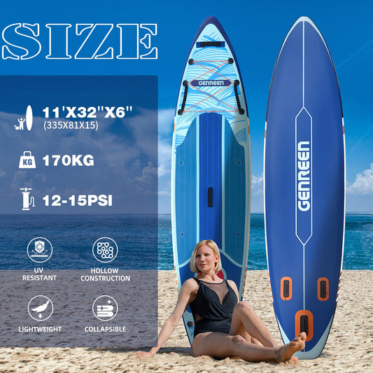 Pepsi Limited Edition SUP Board,stand up paddle board 11ft Inflatable Paddle Board - Collectible Design for Fans & Fun, Includes Pump & Backpack