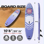 Paddle Board,Stand Up Paddle Board Set, Extra Wide SUP Board with Removable Fin, Floating Paddle, Hand Pump, Waterproof Phone Pouch,Traveling Board