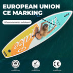 11' SUP Board,All-Around Pro paddle board,blue &red Giant Wave Paddle board