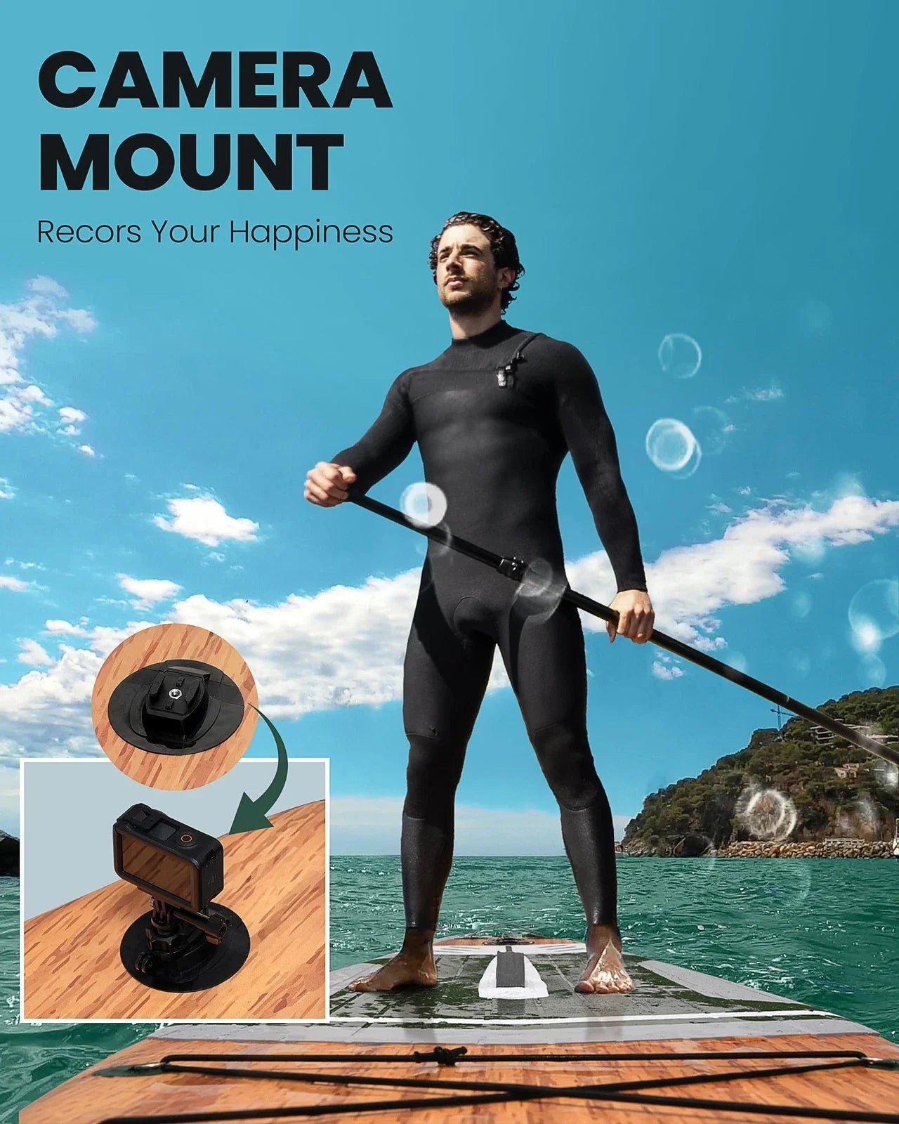 Max 200 kg SUP Board Paddle Board Thick Inflatable Stand Up Paddle SUP Board Set for Sports Rowing Backpack Spool Leash Premium SUP Board Set 335 cm Surfboard SUP Adult Paddle Board